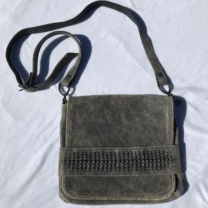 Calleen Cordero Leather Studded Crossbody